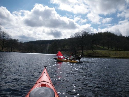 Floss & Fiona sailing