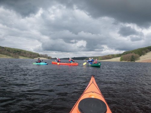 Paddlers at Errwood_2